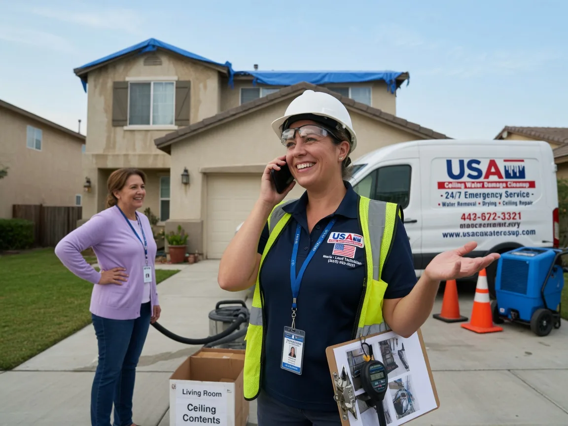 Ceiling Water Damage Restoration Owendale, MI FAQs
